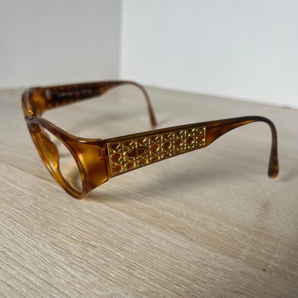 Vintage Christian Dior 2765 10 Sunglasses Brown Gold 59-14 main image 9
